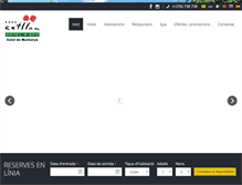 Tablet Screenshot of hotelrutllan.com